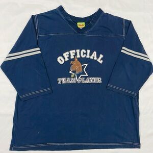 Vintage 2000 ScoobyDoo Official Team Player Quarter Sleeve V-Neck Shirt